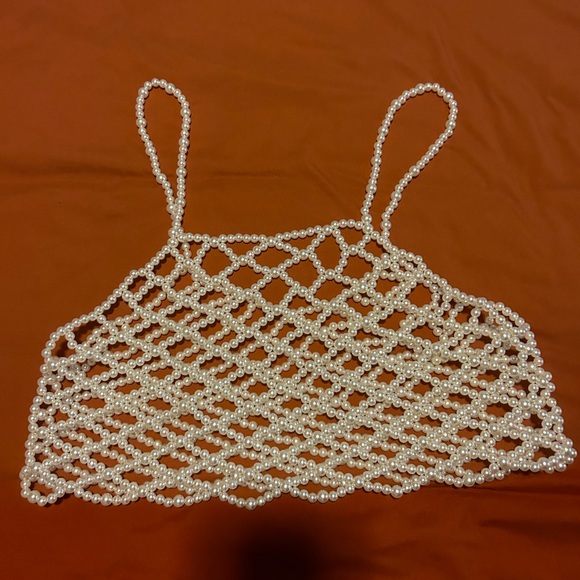 White Pearl Cami - Picture 4 of 4